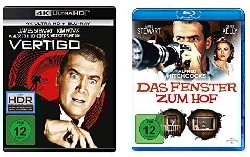 Vertigo [Blu-ray] & Das Fenster zum Hof [Blu-ray]