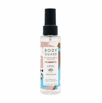 BODYGUARD | Anti-moustiques Parfumé Monoï | Spray répulsif | Protection contre piqûres de moustiques | Efficacité 8 heures contre les moustiques tigres | Dès 1 an | Fabriqué en France | 100 ml