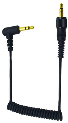 3.5mm TRS Cable, Stereo Jack Adapter Aux Cord Compatible with Sennheiser for Saramonic for Rode for BOYA for Shure Wireless Microphone, 1/8 Male to Male Audio Aux Cable Connect to Camera 1.97FT