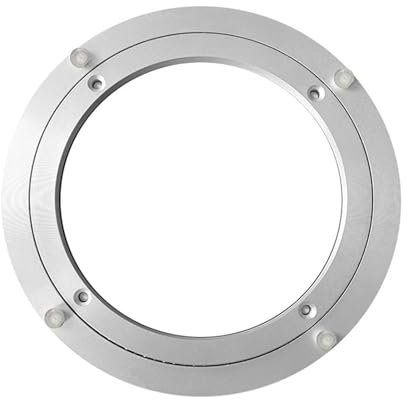 Duchunsheng Rodamiento Giratorio Mesa Redonda para Mesas - Plato Giratorio Cojinete De La Base De La Placa Giratoria - Base Placa Giratorio Lazy Susan, para Escultura Plataformas Giratorias para TV