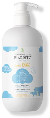 Laboratoires de Biarritz Rückfettendes Waschgel Parfum Douceur Bio 500 ml