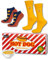 soxo Burger Pizza Socken Geschenke Für Frauen Damen Socks Herren Lustige Geschenk Für Männer 40-45 Hot Dog 2 Paar