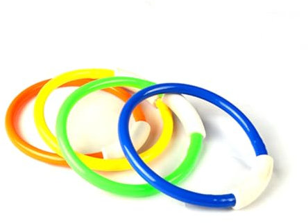 TOYANDONA 4 Stück Tauchgreifring Tauchring Poolspielzeug