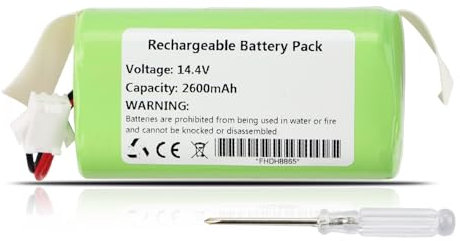 New Robot Aspirador Batería Compatible con Lefant M210 M210B M210P M213 M213S Robot Vacuum Cleaner Battery with Tools 2600mAh 14.4V