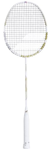 Babolat, Badmintonschläger Modell Jetstream 74, Leicht, Farbe Gold, Griffgröße 2, Optimale Handhabung, Erhöhte Präzision, Komfort und Leistung, Technologie Shot Optimizer