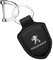 MCHHYL 1 Pièce Porte-clés de Voiture pour Peugeot Partner II Tepee 2008-2012, Élégant Porte-clés de Remplacement Portable Décoration de Voiture,Bla-CK