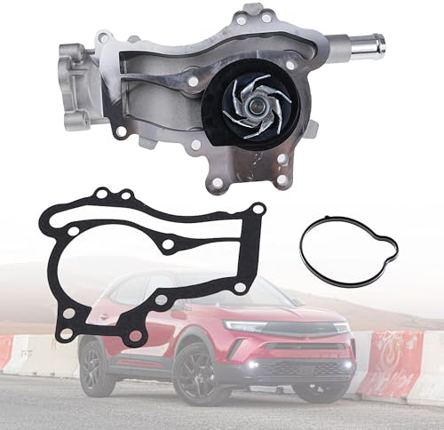 LEVANLIGHT Pompa dell'acqua del motore con guarnizione di ricambio per Opel Astra J/Corsa D,E/Insignia A/Meriva B/Zafira Tourer C/Mokka/Cruze/Orlando sostituisce OEM 55587345, 55561623, 55579016