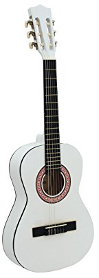 DIMAVERY AC-303 Klassikgitarre 1/2, weiß | Klassische Gitarre 1/2