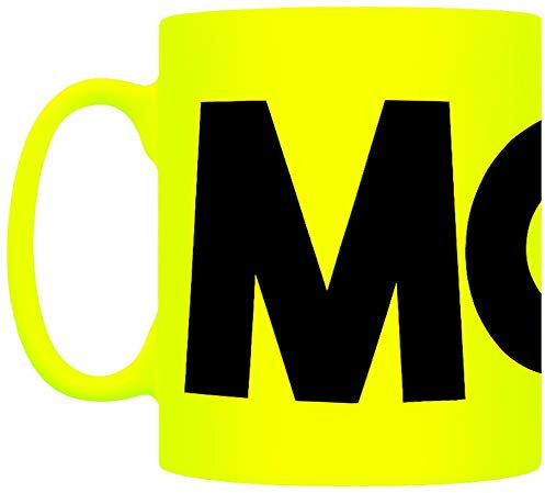 Grindstore Yuk! Moist Neon Yellow Tea or Coffee Mug