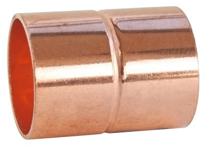 SOMATHERM FOR YOU, Raccord cuivre à souder D16mm - Manchon égal pour tube cuivre - Sachet de 10 pièces - Idéal pour plomberie et réseaux d'eau chaude/froide - Conforme NF