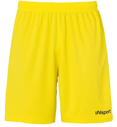 uhlsport Herren Shorts Center Basic Shorts, limonengelb/Schwarz, L, 100334216
