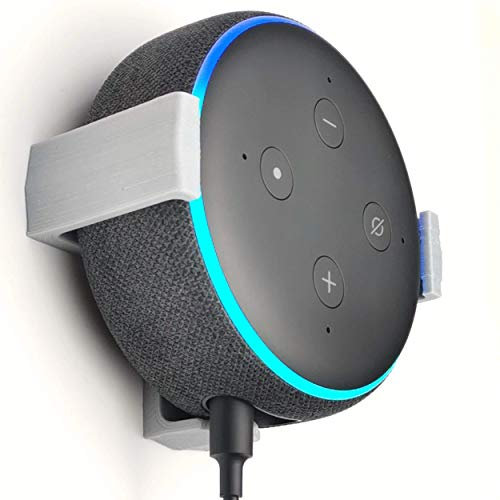 Echo Dot 3ème génération Support Mural 3 Pieds Gris