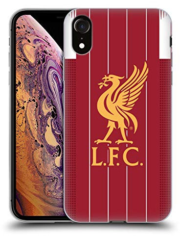 Head Case Designs Licenciado Oficialmente Liverpool Football Club Casa Kit 2019/20 Carcasa de Gel de Silicona Compatible con Apple iPhone XR