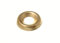 18 x Screw Cup Surface Finishing WASHERS NO. 8 Brass Plated Steel