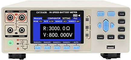 CKT3563B Battery Internal Resistance Tester Measuring Electric Bicycle Batteries