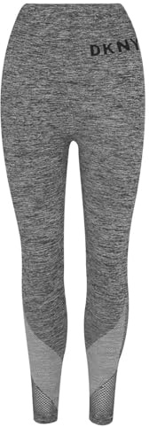 DKNY Damen Sport Women's Seamless High Waist Mesh Tight Leggings