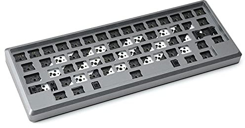DROP + Tokyo Keyboard Tokyo60 Keyboard Kit V4 - HHHK-Style 60%, Hotswap Kaihua Sockets, Programmable QMK, USB-C, CNC Aluminum High-Profile Case (Keyboard Kit, Slate)
