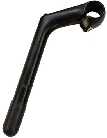 F Fityle Fahrradvorbau Lenkervorbau 22, steigt Aluminiumlegierung für Fahrrad Cruiser Bikes Comfort Bikes, Schwarz
