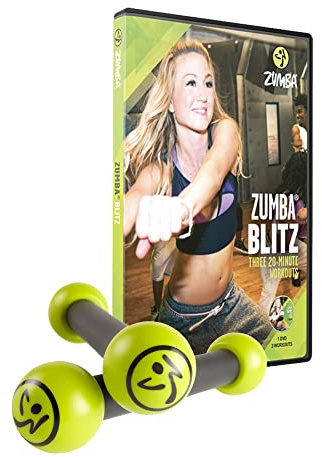 ZUMBA Toning Sticks & Blitz Dance Workout DVD