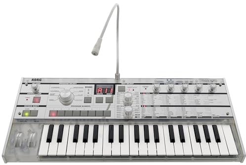 Korg - MicroKORG Crystal - 37 Tasten Analog Modeling Synthesizer mit Vocoder - Limitierte Auflage