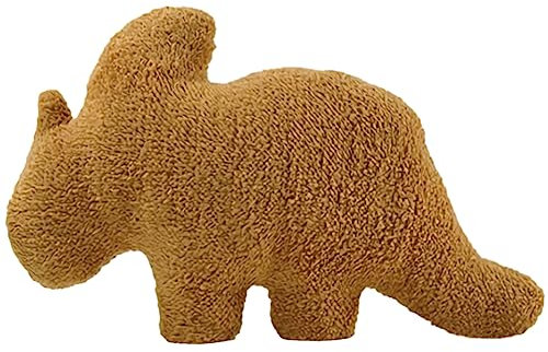 Simmpu Dino Nugget Plüschtier, Dino Nugget Plüsch, Cartoon-Spielpuppen Dino Nugget, Plüschspiel, umgeben von Kindergeburtstag for Cuddly Toy Lovers Children's Toy Gift Filled 47cm