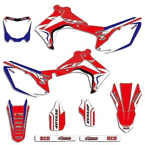 ENARUI Adesivi Grafiche Compatibili con Honda crf250r crf 250 2014 2015 2016 2017 e crf450r crf 450 2013 2014 2015 2016