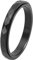 AMDXD Eheringe Nordisch 3MM, Edelstahl Ringe Geometrische Spinner Ringe, Schwarz Damenring Hochzeitsring Gr.57 (18.1)