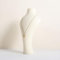 GemeShou Soporte de almacenamiento de collar beige para vender, organizador de collar de terciopelo, pequeños soportes de exhibición de busto de joyería 【Beige-S altura 7.8 pulgadas】