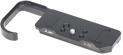 FOTGA Camera Base Plate Quick Release Plate for Nikon Z8 Mirrorless Camera, Under Quick Release Plate with 1/4 Inch Screw Compatible with Arca-Swiss Standard Tripod Head