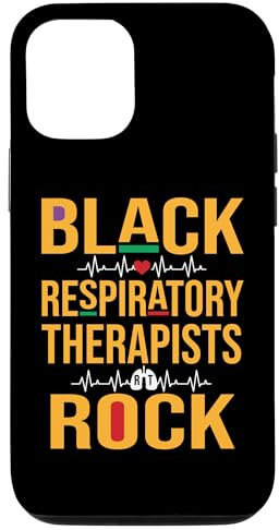 Hülle für iPhone 13 Pro Black Respiratory Therapists Rock - RT Atemschutzwoche