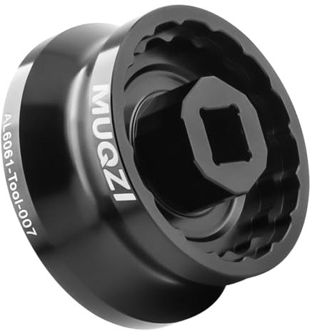 YUTUING Fahrrad-Innenlager-Werkzeug für 12/16-Kerbe 39/41/44/46/49 mm externe BB-Cups, Fahrrad-Innenlager-Installationswerkzeug für Shimano, SRAM, FSA, Rotor, Chris King, Hawk Racing, Campagnolo,