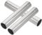 PATIKIL 2.36 Inch Stove Pipe, 3Pcs Stainless Steel Thickened Lengthen Straight Tent Stove Chimney Pipe Flue Extension Camping Stove Vent Smoke Exhaust, 12.6 Inch Length
