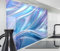 timalo Spritzschutz Wand für Herd, Küche Küchenrückwand Glasoptik | Acryl Glas 2mm | Glasrückwand Acrylglas Wandpaneele Rückwandschutz Platte | 120x60cm Glas Struktur