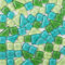 Mixed Color Glass Mosaic Tiles 200g,Mosaic Tiles Green,Crystal Mosaic Stones,Glass Pieces for DIY Art Craft