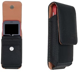 caseroxx Outdoor Handy Tasche passend für Doro 1880/5860 / Leva L10 mit drehbarem Gürtelclip, Schutz Holster in schwarz