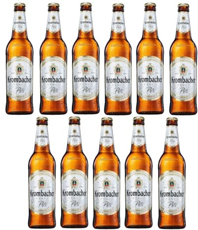 11 Flaschen Krombacher 4,8% Vol. a 500ml inclusiv 0.48€ MEHRWEG Pfand Bier inc. Pfand + Space Riegel von Onlineshop Bormann