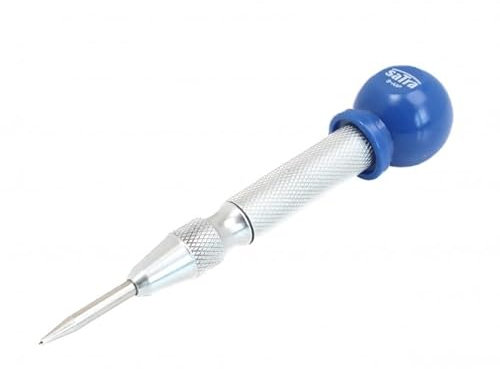 SATRA - Puntera automática (131 mm, fuerza de golpeo ajustable, punta templada, mango de nailon
