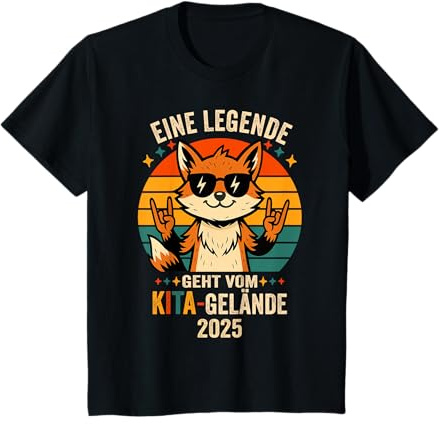 Kinder Legende Geht Vom Kita-Gelände Kita Abschluss Kita Abgänger T-Shirt