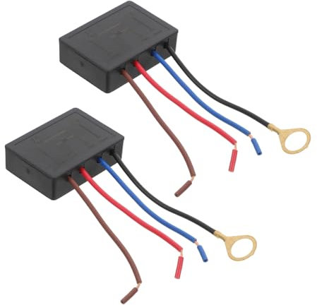 Mipcase Lot de 2 Variateurs Tactiles pour Lampe de Table Dimmable 3 d'Intensité Compatible avec Lampes Installation Facile