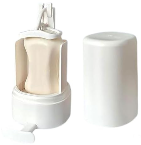 Molino de Jabón de Pared – Dispensador de Jabón Sólido | Rallador de Jabón Sin Perforación | 3 Velocidades Ajustables, Trituración Rápida, Diseño Sin Contacto, Fácil de Limpiar, para Baño y Cocina
