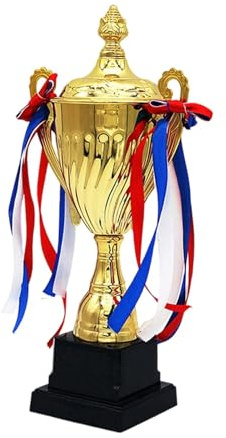 Yunhgft Trofeo o Coppa Riconoscimento Metallo PP Regalo Decorazione Adulti Bambini Adatto per Competizioni Scolastiche Feste Cerimonie, T140b