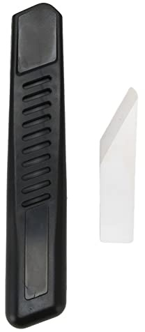 BTOSEP Leather Knife Ceramic Plastic Handle Compact Light Durable Leather Sharping Knife for Cutting Skiving Trimming