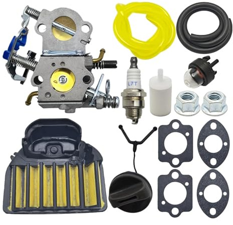 VDFNGFD Tune Up Pflegeset Kompatibel mit Husqvarna 455 460 Rancher 461 Jonsered CS2255 Kettensäge 544883001