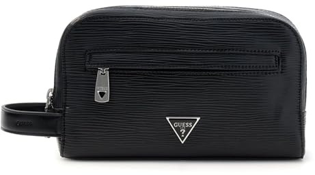 GUESS Kulturbeutel Milano Small Necessaire Black schwarz