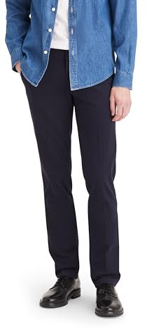 Dockers Homme Easy Khaki Slim Fit Pantalon décontracté, Dockers Navy, 32W / 34L
