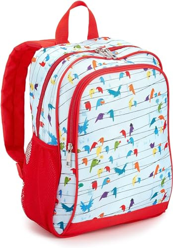 Rucksack für Kinder, exklusives Amazon-Produkt, Vogel-Design (kompatibel mit Fire 7 und Fire 8 Kids-Tablets sowie Kindle Kids)