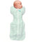 Love To Dream Swaddle UP Pucksack, Baby Erstausstattung Small (3,5-6 kg), ideal für Moderate Temperaturen 20-24°C, Arme hoch Position, zweiweg-Reißverschluss für einfaches Windelwechseln, Mintgrün