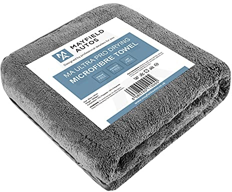 Mayfield Car Drying Towel – 1000gsm, 90cm x 60cm, Super Absorbent Microfibre