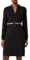 comma Damen kurz Kleid, 9999 Black, 38