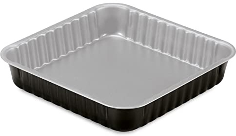 Guardini, Linea Silver Elegance, Bildform, Stahl mit Antihaftbeschichtung, Farbe Silber/Schwarz